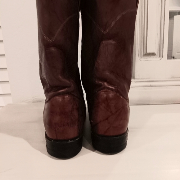 Justin leather boots - Picture 4 of 8